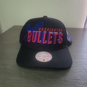 Mitchell & Ness Washington Bullets Pro Crown NBA Draft Snapback Hat Cap